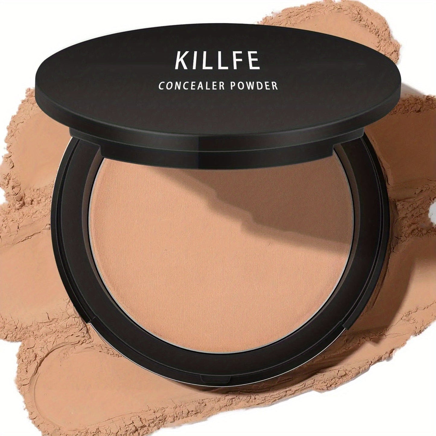Long-Lasting Matte Finish Pressed Powder for Flawless Complexion and Controlled Shine