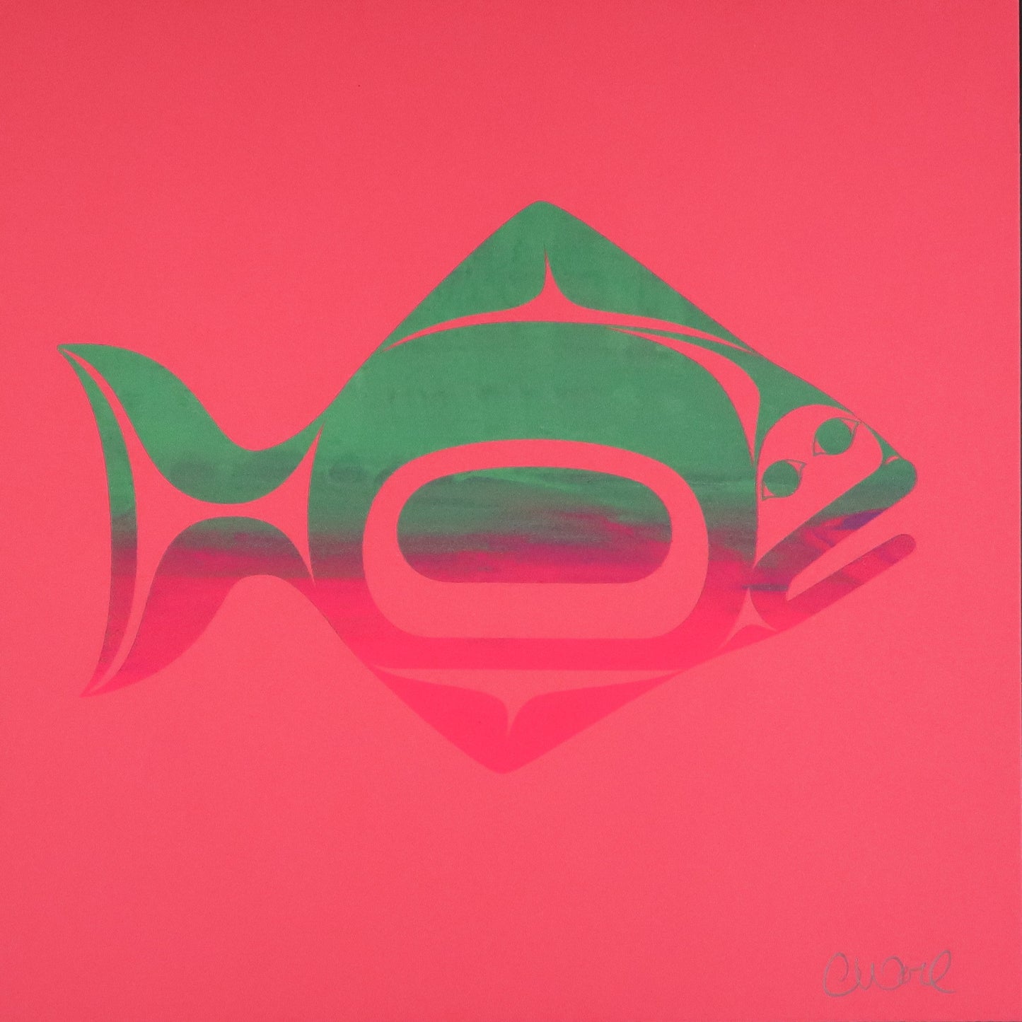 Baby Formline Prints - Pink Paper
