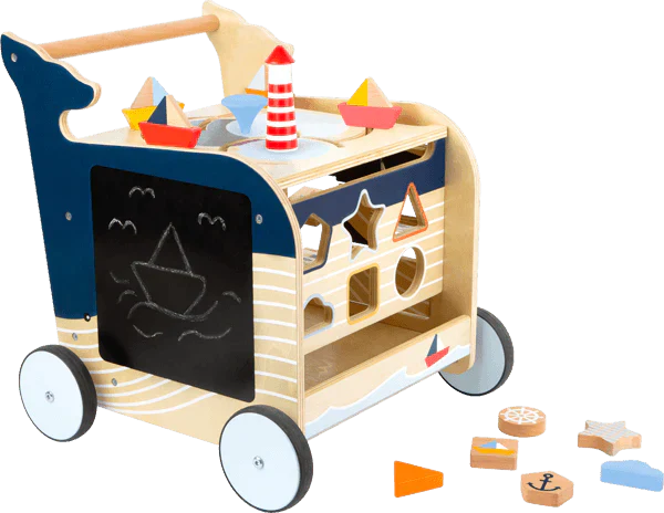 Nautical Whale Baby Walker For Babies