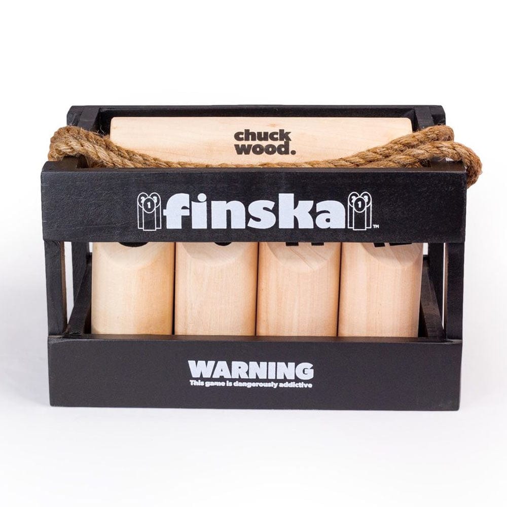 Planet Finska Wooden Tossing Game Black