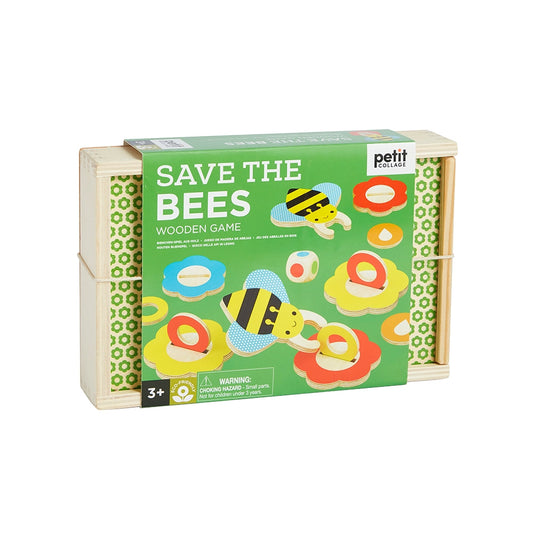 Petit Collage Save The Bees Wooden Game