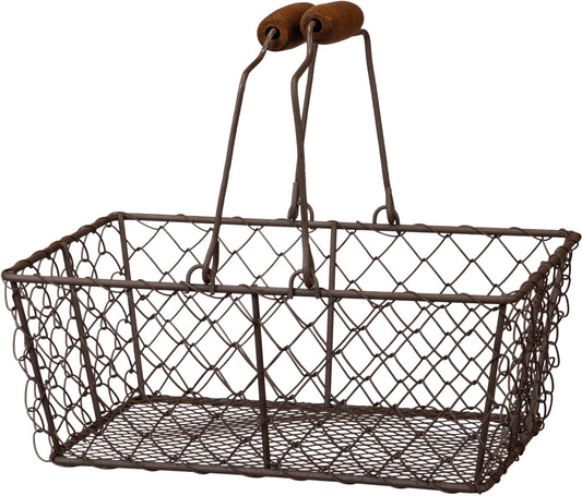Primitives by Kathy® Wire Rectangle Hinged Basket