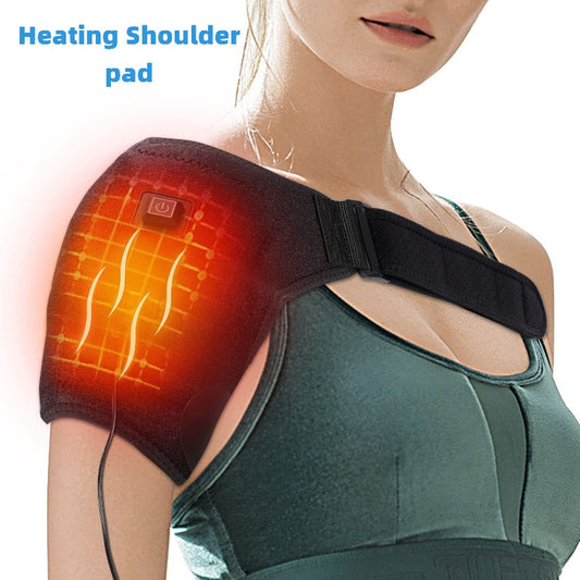 Electric Heating Pad For Shoulder Support For Dislocated Shoulder Rehabilitation Injury Pain Relief Adjustable Shoulder Wrap