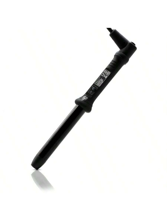 ISO Beauty The Twister - 25mm Tourmaline-Infused Ceramic Pro Curling Wand W/ Cool Tip