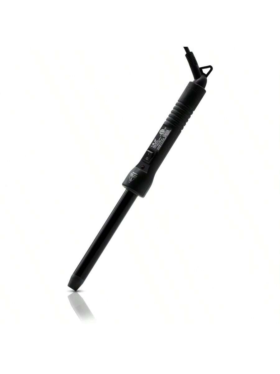 ISO Beauty The Twister - 19mm Tourmaline-Infused Ceramic Pro Curling Wand W/ Cool Tip