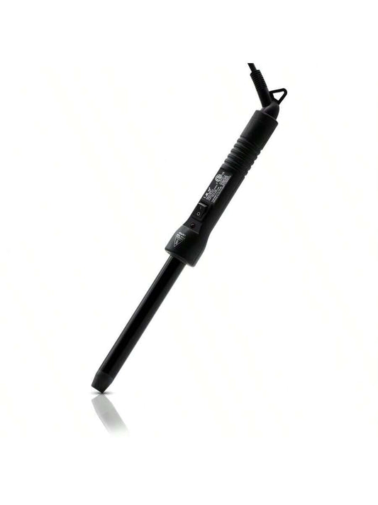 ISO Beauty The Twister - 19mm Tourmaline-Infused Ceramic Pro Curling Wand W/ Cool Tip