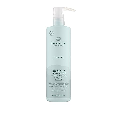 Awapuhi Wild Ginger by Paul Mitchell Intensive Treatment, Rebuilds + Repairs, For Dry, Damaged + Color-Treated Hair, 16.9 fl. oz.