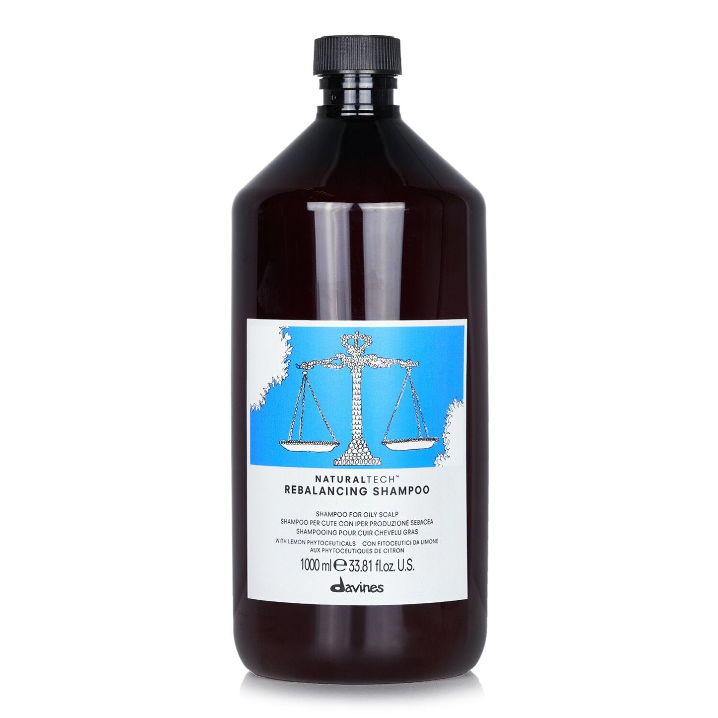 Davines Natural Tech Rebalancing Shampoo  1000ml/33.81oz