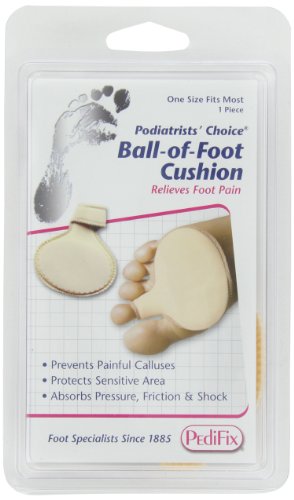 PediFix Deluxe Nylon-Covered Metatarsal Cushion
