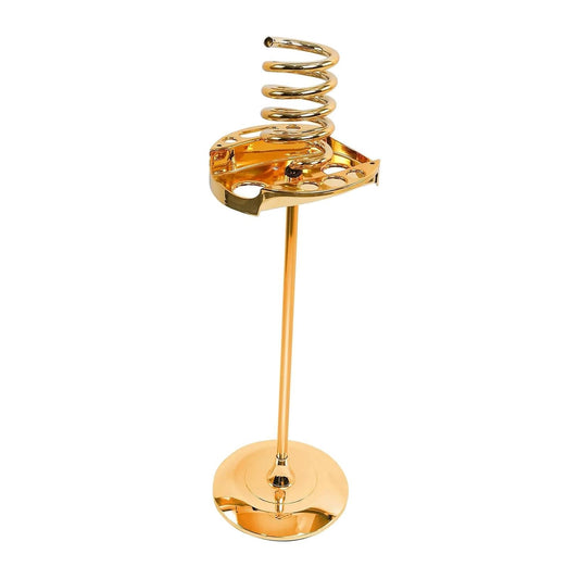 Hair Dryer Holder Hair Styling Appliances Organizer Hairdressing Tool Rack for Salon Accessories, Gold