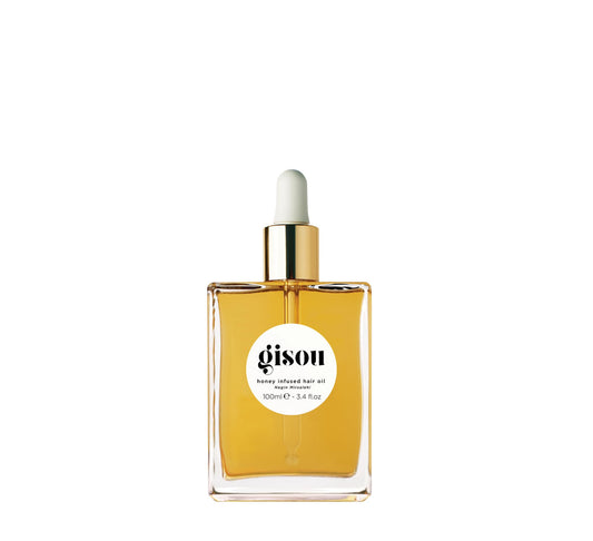 Gisou Honey Infused Hair Oil Enriched with Mirsalehi Honey to Rebuild and Repair Dry and Damaged Locks (3.4 fl oz)