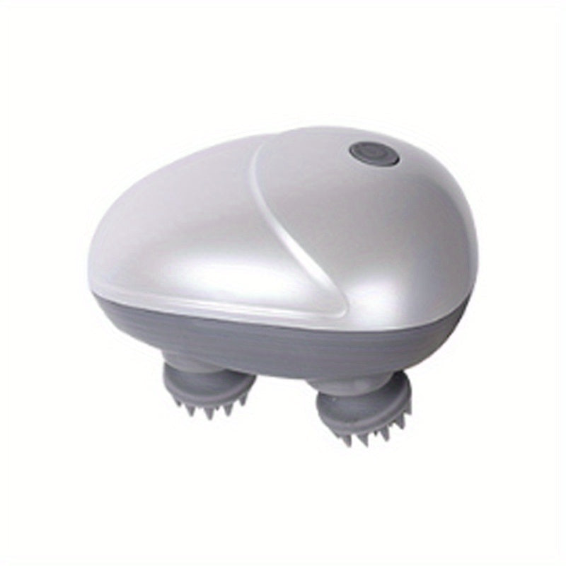 Electric Scalp Massager With Red Light, Waterproof Electric Hair Massager With 4 Massage Claw, Portable Head Massager Scalp Stress Relaxation, Handheld Hair Scalp Massager, Promote Hair Growth