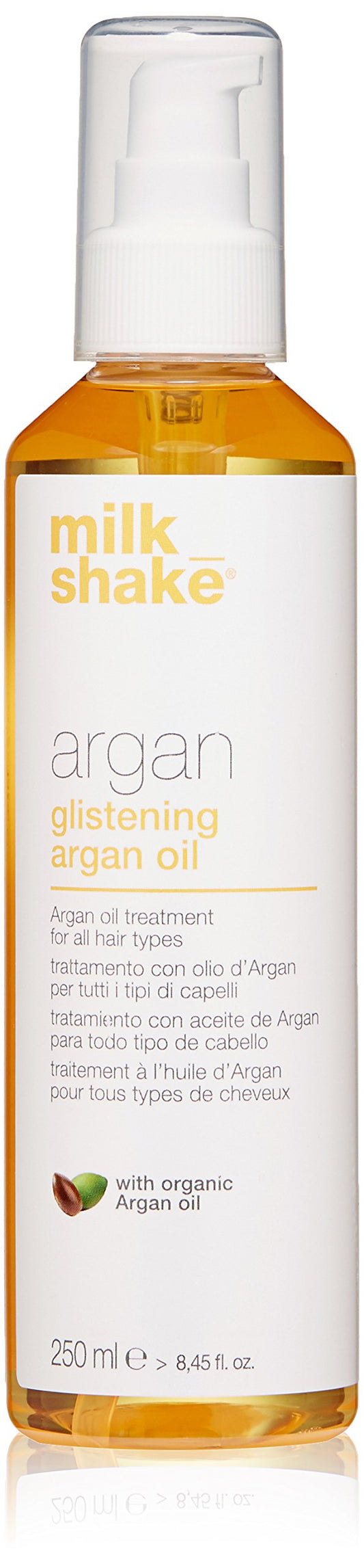milk_shake Glistening Argan Oil - Argan Hair Oil for Dry Damaged Hair - 8.4 Fl OZ