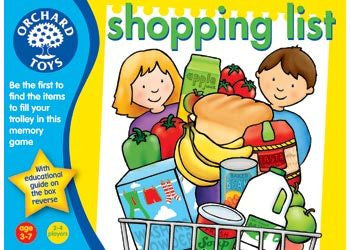 Orchard Toys - Shopping List