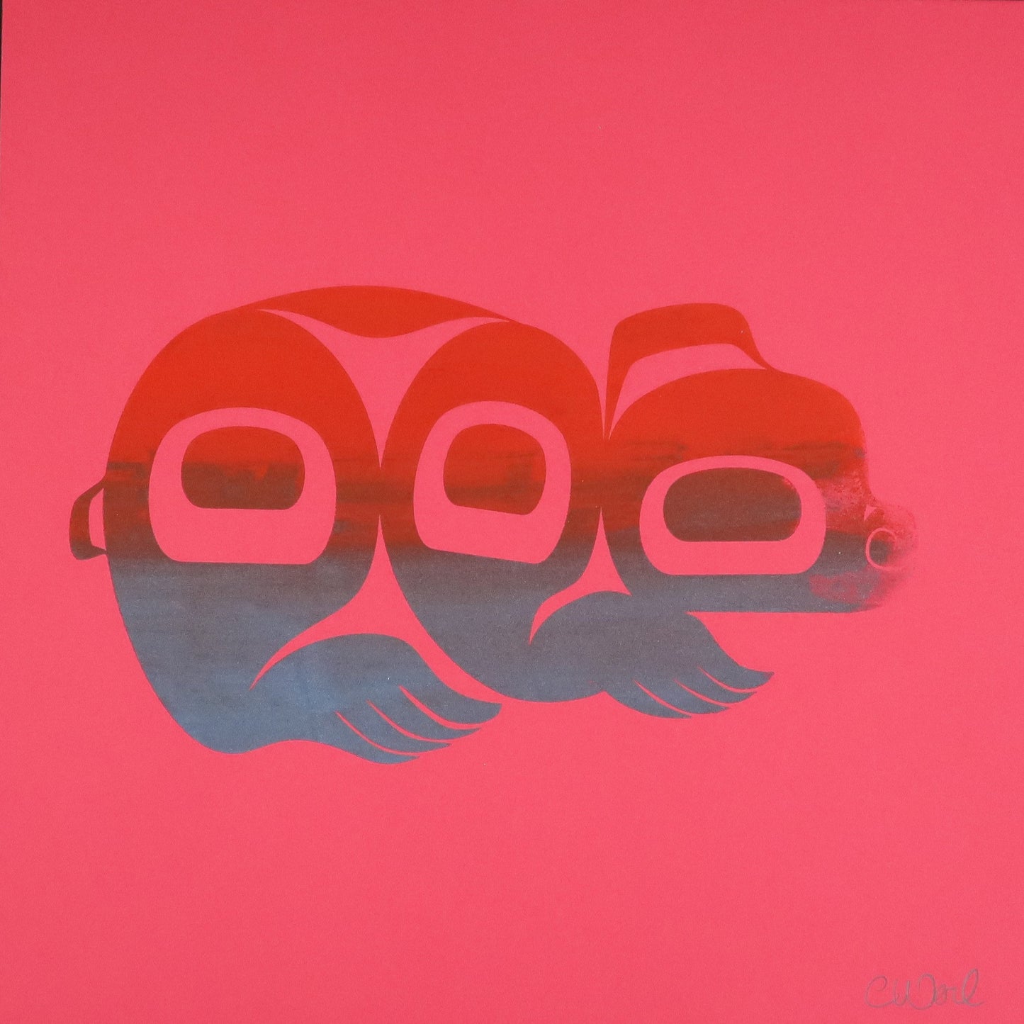 Baby Formline Prints - Pink Paper