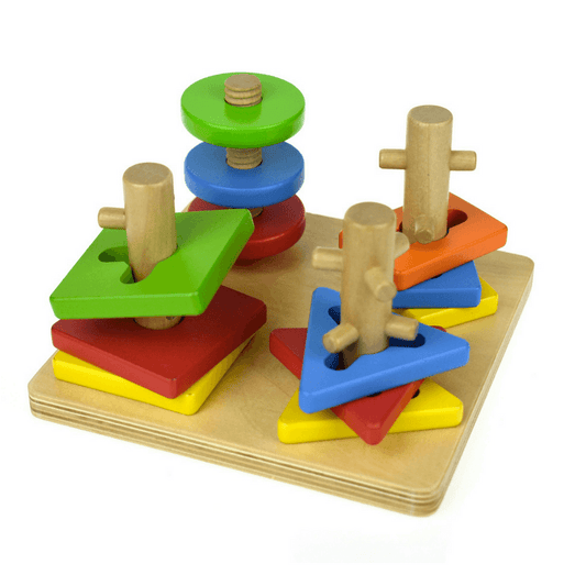 4 in 1 Geometric Rotate Sorter