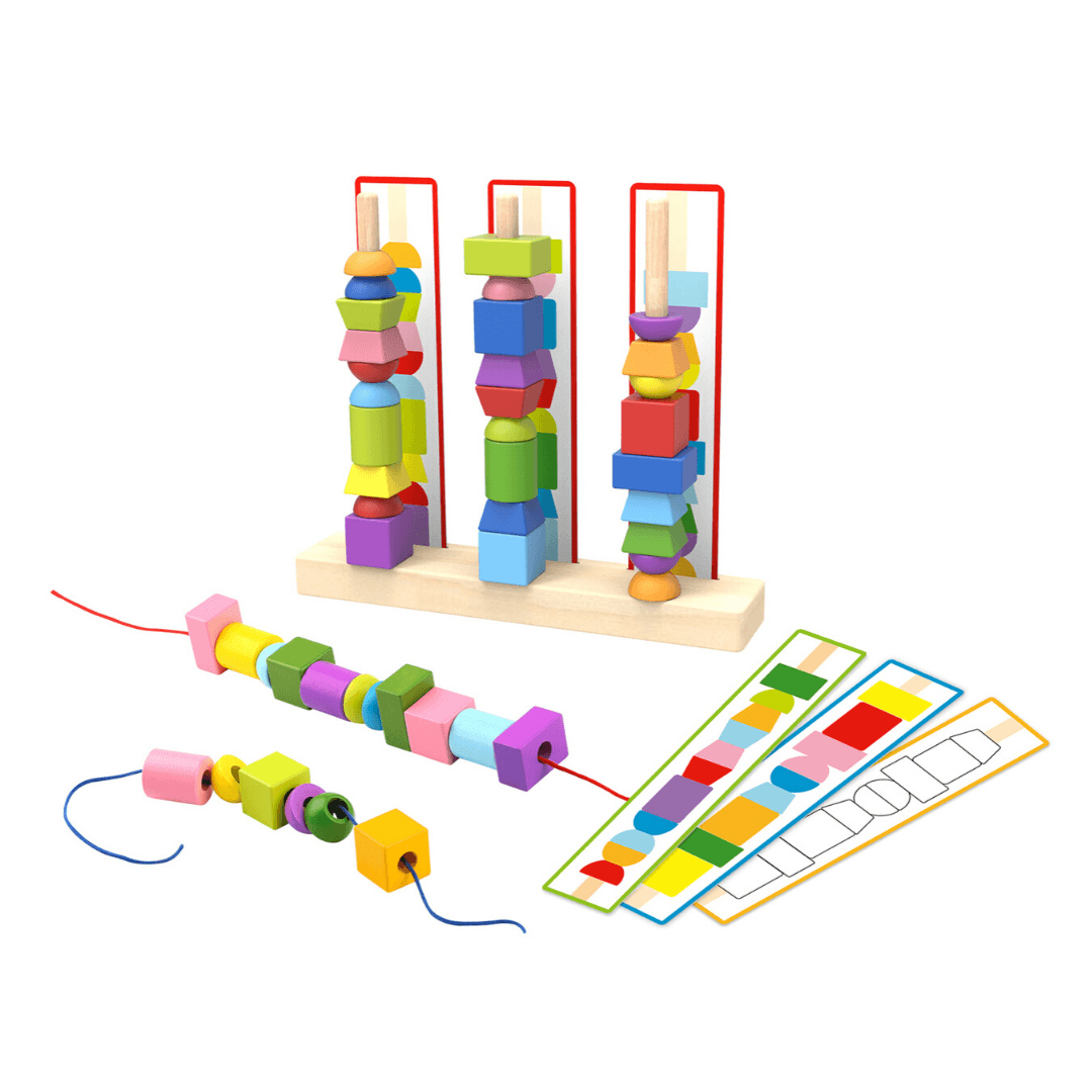 Colourful Wooden Bead Set