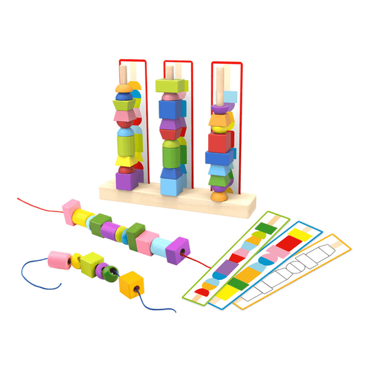 Colourful Wooden Bead Set