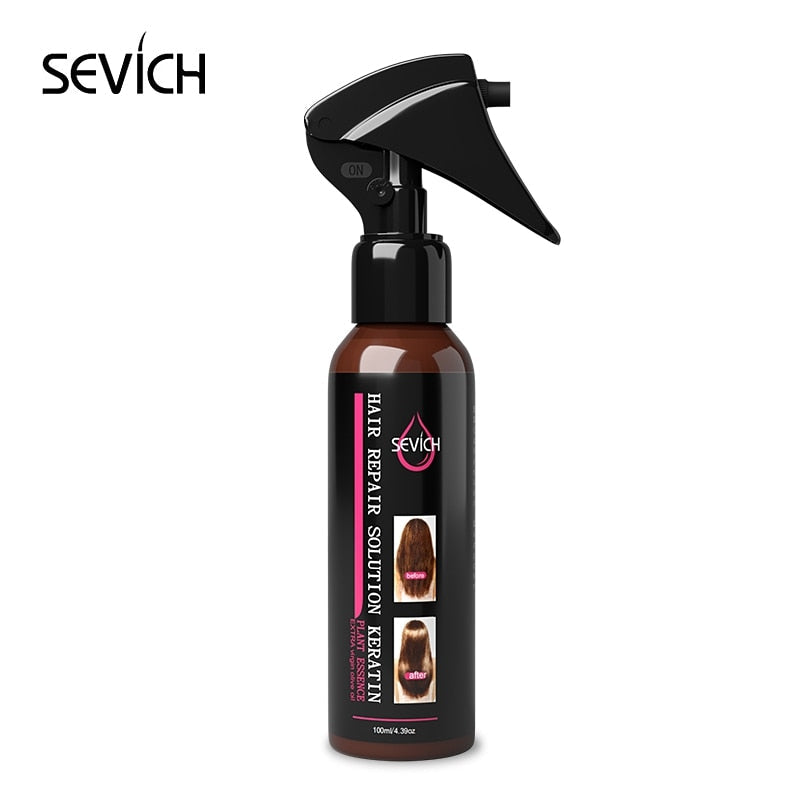 Sevich 100ml Hair Repair Spray Repairs damage restore soft hair for all hair types keratin Hair &amp; Scalp Treatment - YourStore YourStore janette_blakely 0 Sevich 100ml Hair Repair Spray Repairs damage restore soft hair for all hair types keratin Hair &amp; Scalp Treatment