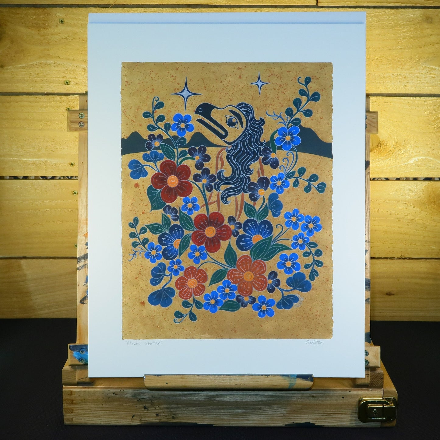 Flower Woman Giclée Print