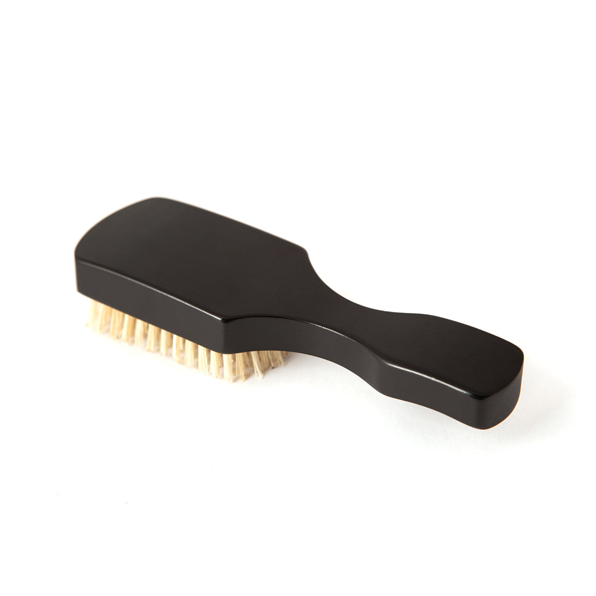 Hand Finished Ebony Wood Club Hairbrush