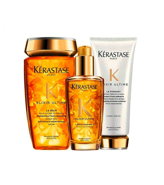 Kérastase Elixir Ultime Set for Shinny Vibrant Hair