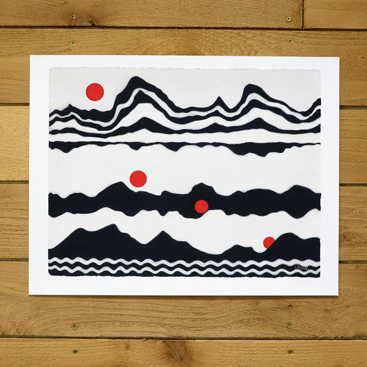 Midnight Summer Sunset Giclée Print