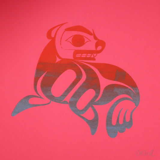 Baby Formline Prints - Pink Paper