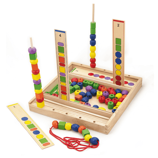 Wooden Sequence Beads