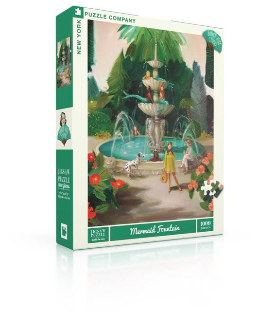 New York Puzzle Company - Mermaid Fountain