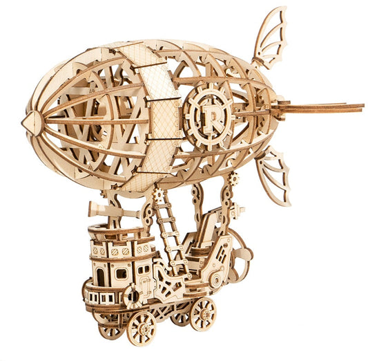 Robotime New Arrival DIY 3D Gramophone Box,Pumpkin Cart Wooden Puzzle Game Assembly Popular Toy TG408