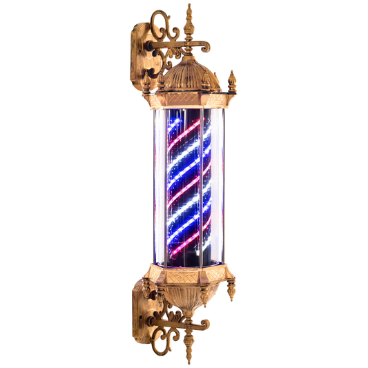 BAP00745 ¡¤ Vintage Gold Barber Pole