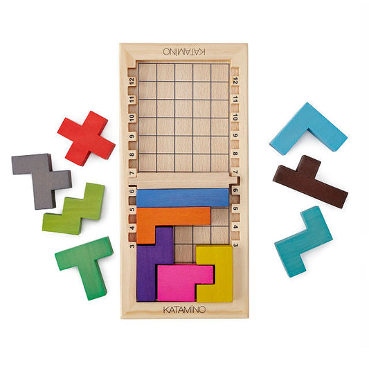 Katamino Wooden Puzzle Game