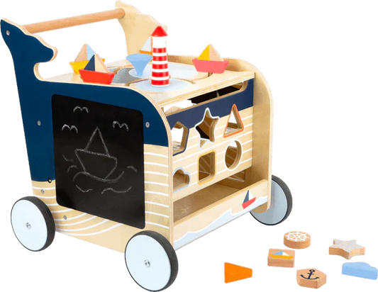 Nautical Whale Baby Walker For Babies