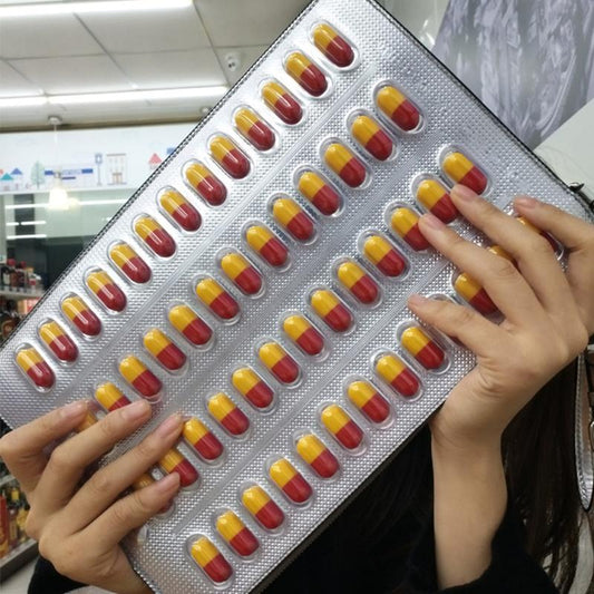 Pill Capsule Messenger Or Clutch Bag by White Market