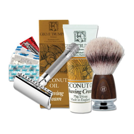 MEN'S BIZ Standard Safety Razor Shaving Kit